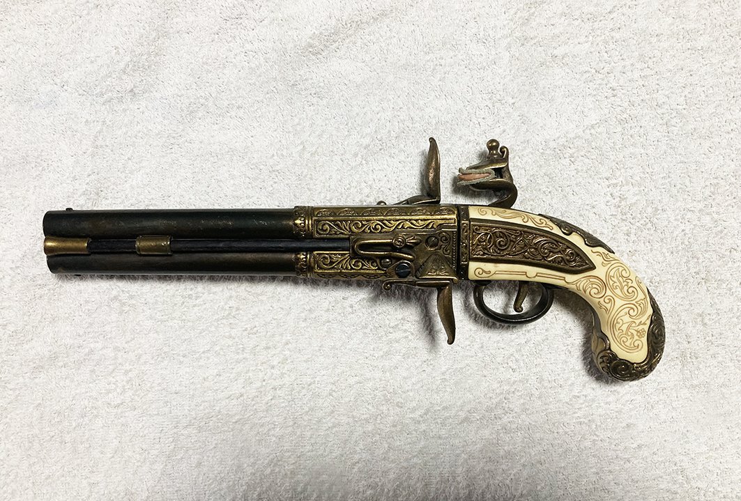 Wechsellauf Pistole W. Bailes 1750, Dekopistole – Bild 1