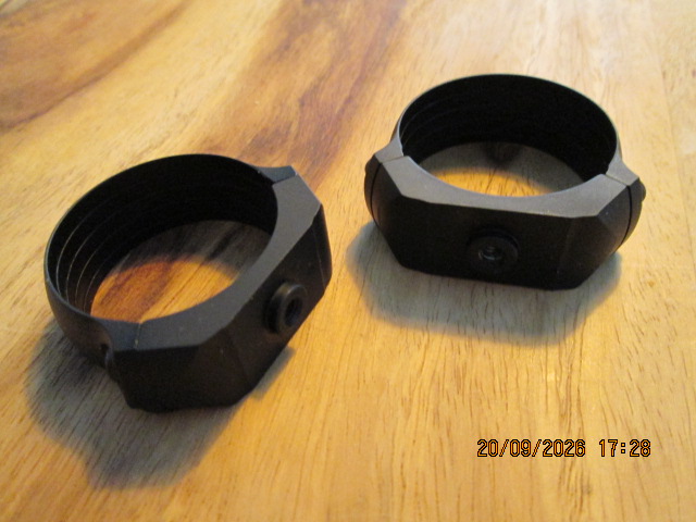 +++ Orig. Dentler Montage Ringe in 34mm - no. Blaser EAW MAK -- NEU !!! – Bild 3