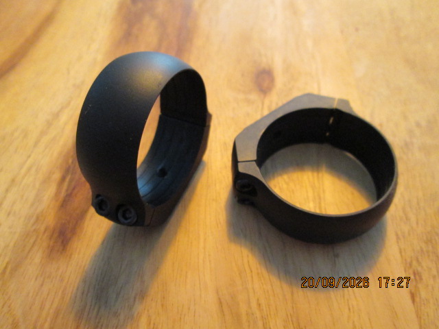 +++ Orig. Dentler Montage Ringe in 34mm - no. Blaser EAW MAK -- NEU !!! – Bild 2
