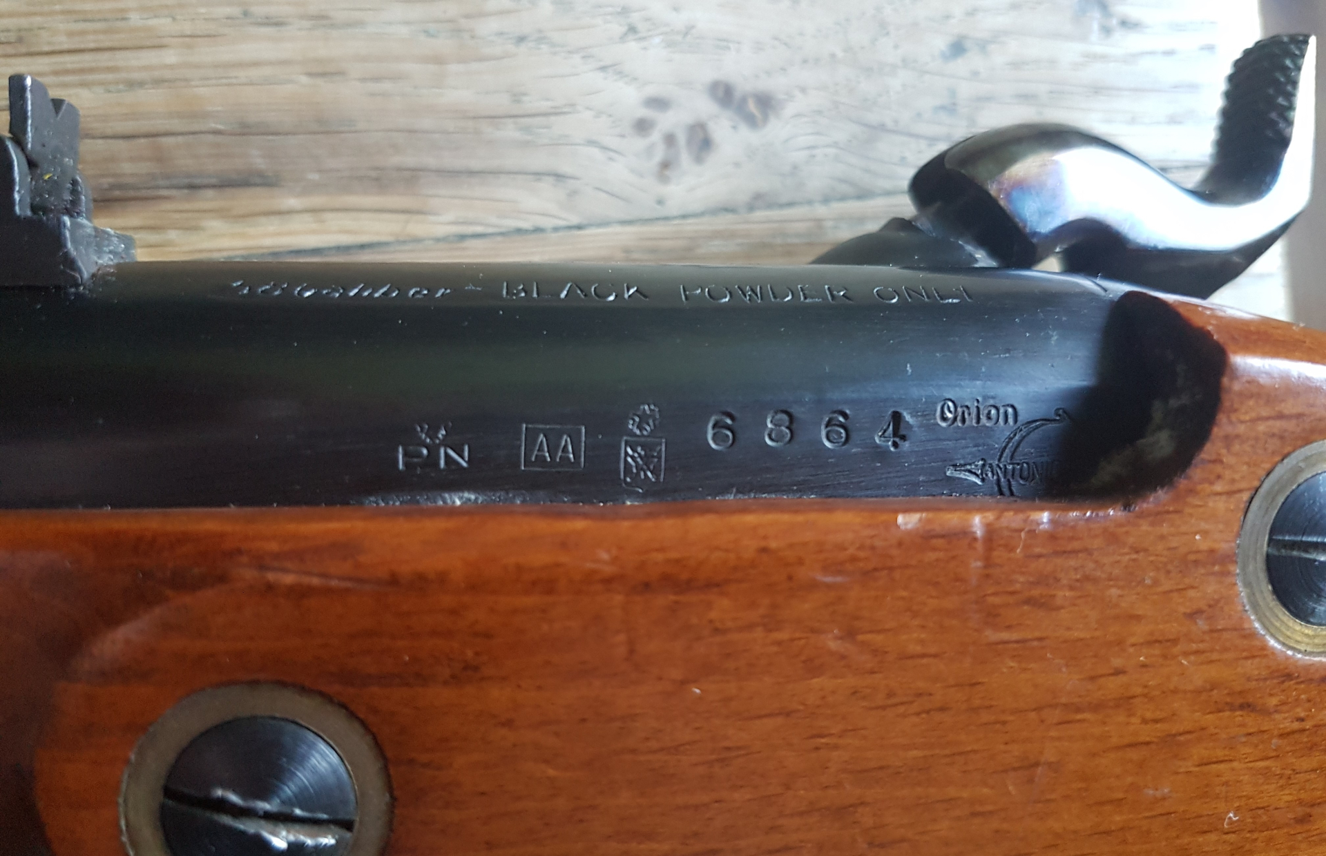 Antonio Zoli Zouave Carbine Kal .58 , kurzes Perkussionsgewehr Mod. 1868 , kaum geschossen – Bild 3