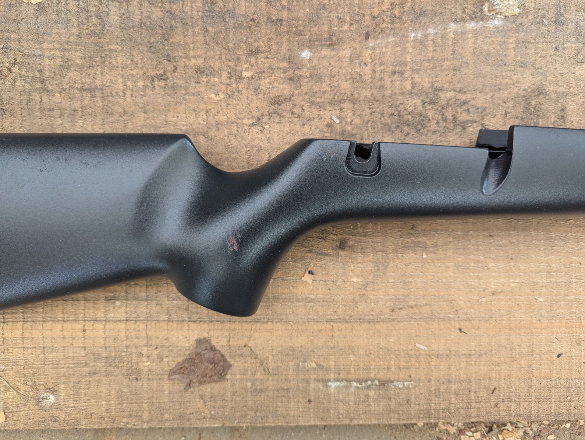 Fiberglasschaft für Mauser 66 S – Vollmaterial, Einzelstück, schwerer Weitschussschaft – Bild 3