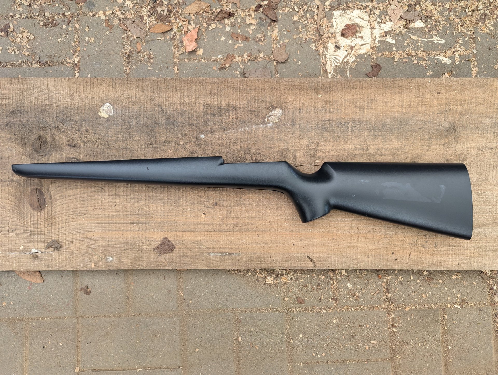 Fiberglasschaft für Mauser 66 S – Vollmaterial, Einzelstück, schwerer Weitschussschaft – Bild 2