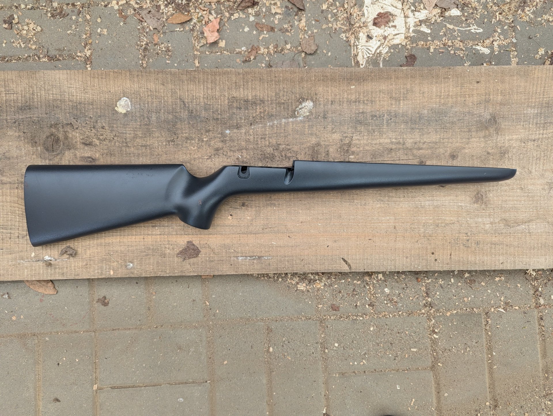 Fiberglasschaft für Mauser 66 S – Vollmaterial, Einzelstück, schwerer Weitschussschaft – Bild 1