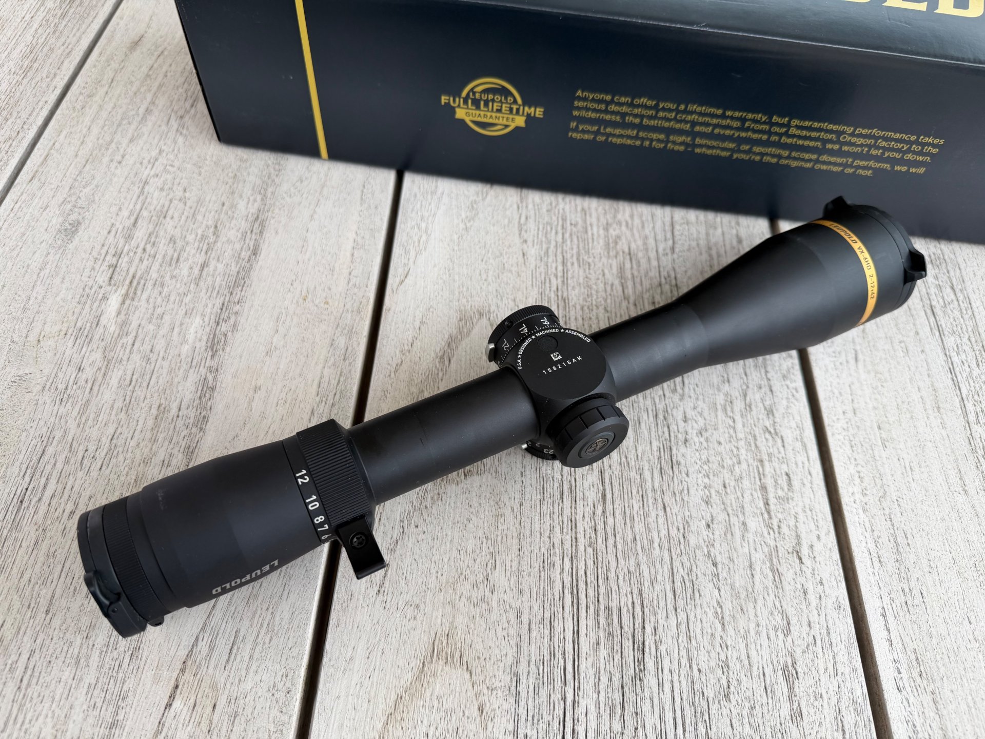 Leupold 2-12x42 VX-6 kein Zeiss/Swarovski/Leupold/Meopta/Kahles/Leica/Steiner/Delta/Vortex – Bild 3
