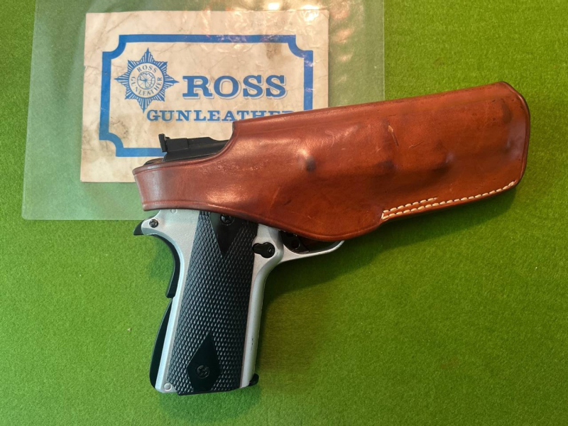 ROSS GÜRTELHOLSTER CZ 75 AUCH ACP 45 COLT 1911 BERETTA 90 SERIE VERGLEICHBARE – Bild 2