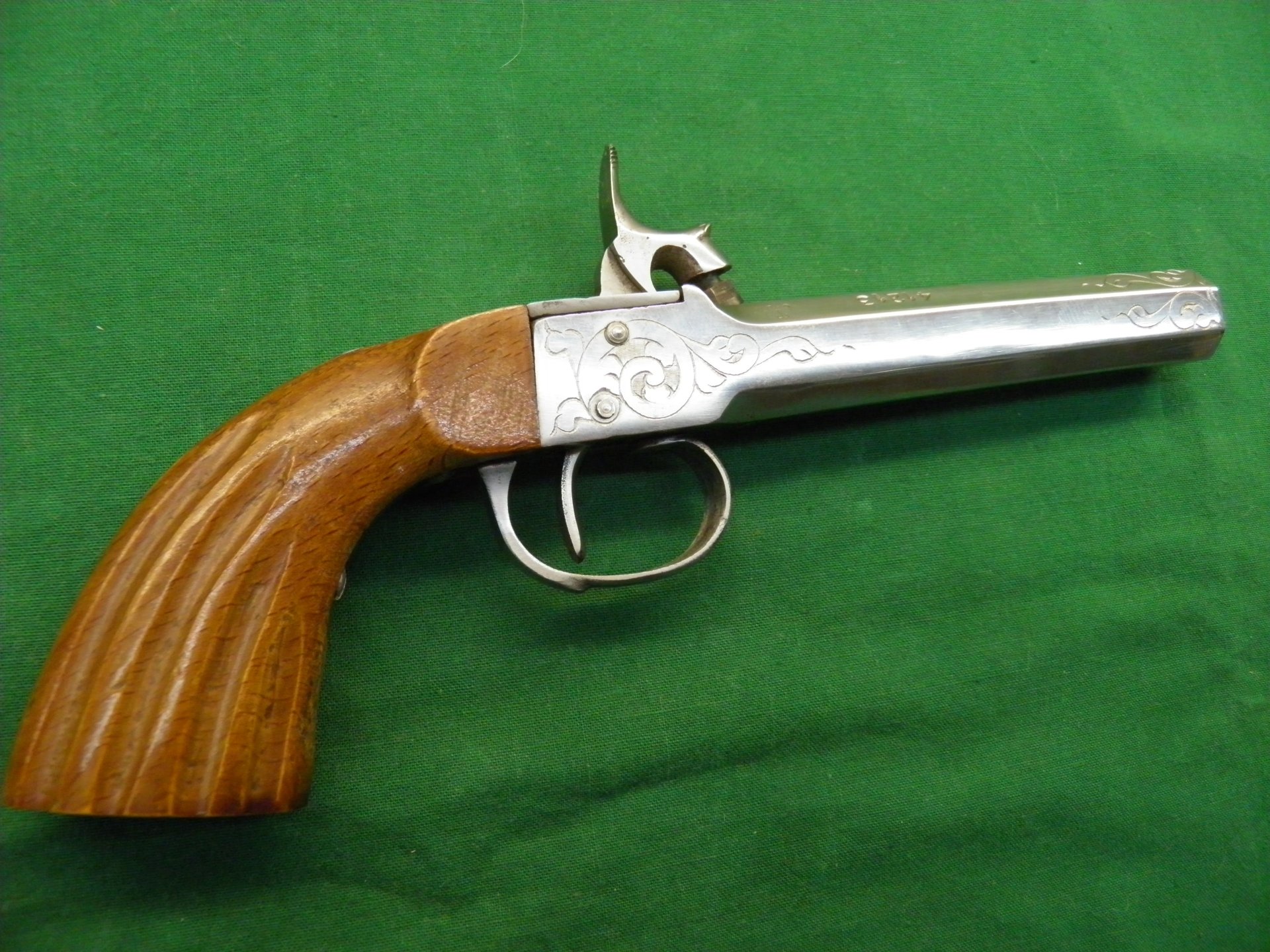 Taschenpistole Perkussion kleine Derringer Vorderlader – Bild 1