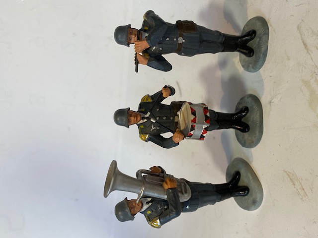 Elastolin Luftwaffe Uniform Musiker Bajonett K98 – attēls 1