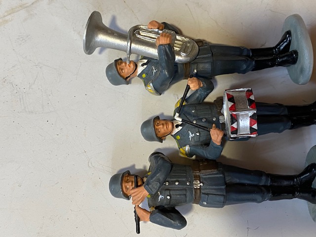 Elastolin Luftwaffe Uniform Musiker Bajonett K98 – attēls 2