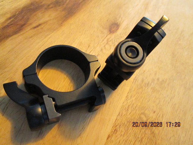 +++ Recknagel ERA PSG-Montage - 30mm - BH 6mm - Weaver/Picatinny - NEUWERTIG !!! – Bild 3