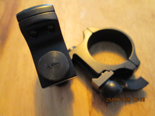 +++ Recknagel ERA PSG-Montage - 30mm - BH 6mm - Weaver/Picatinny - NEUWERTIG !!! – Bild 2