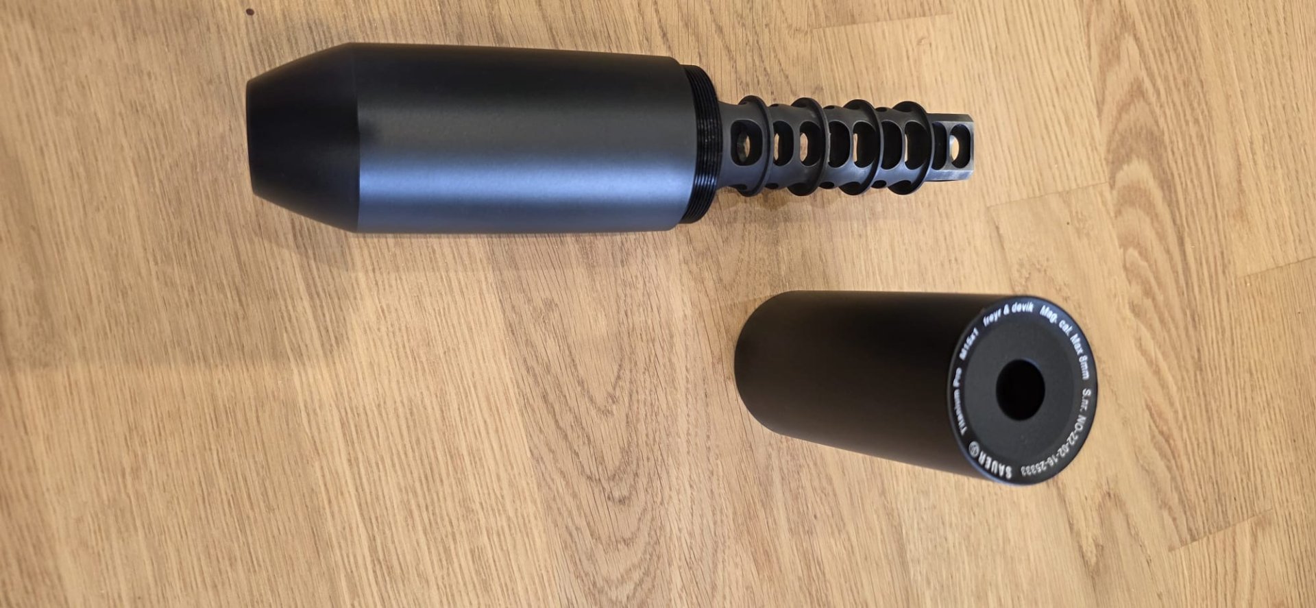 SAUER Titanium Pro Schalldämpfer M15x1 – pilt 1