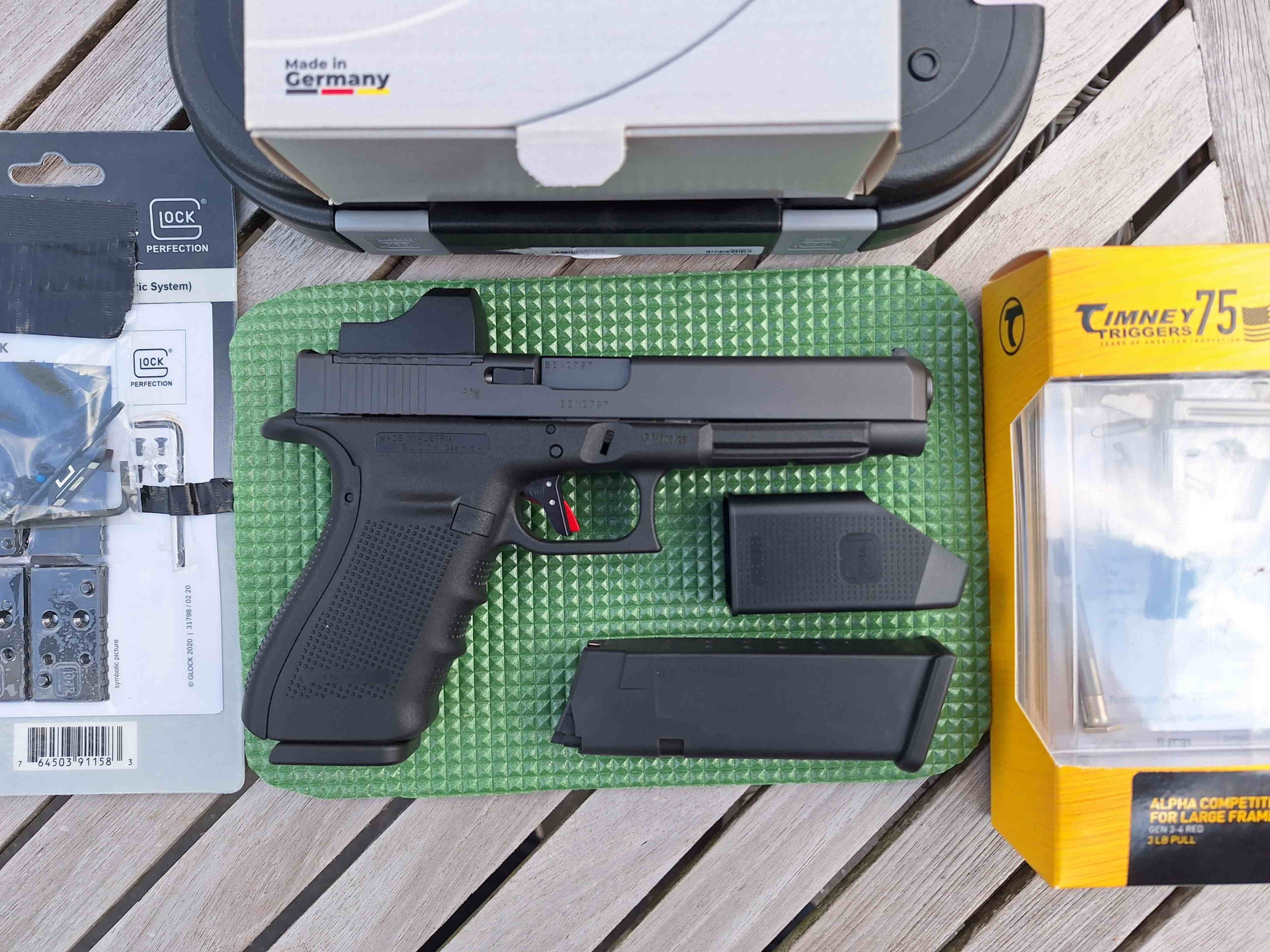 Glock 41 Gen4 MOS .45 ACP +Timney +Redpoint – pilt 2