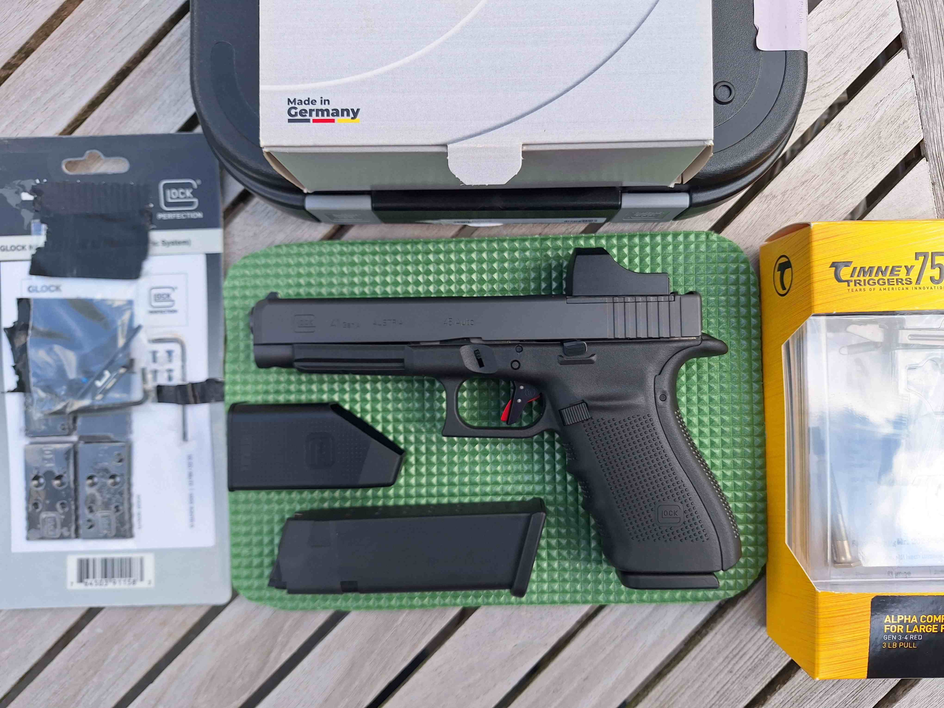Glock 41 Gen4 MOS .45 ACP +Timney +Redpoint – pilt 1
