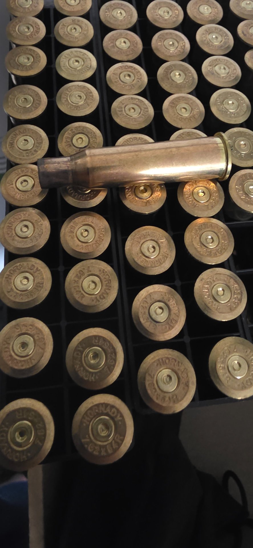 7,62x54R Hornady Hülsen 50 Stück – Bild 1