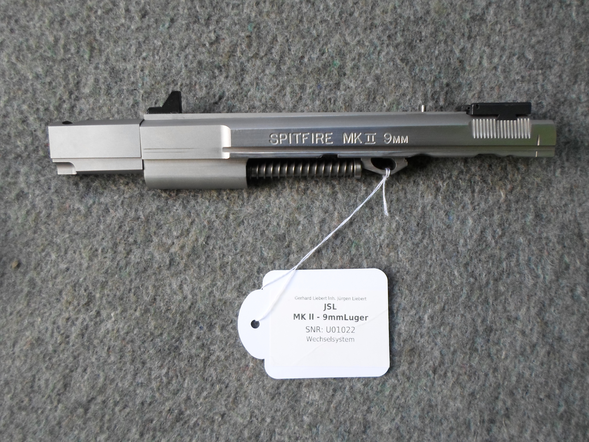 JSL Spitfire MK II, Kaliber 9 mm Luger, mit Wechselsystem – Bild 6