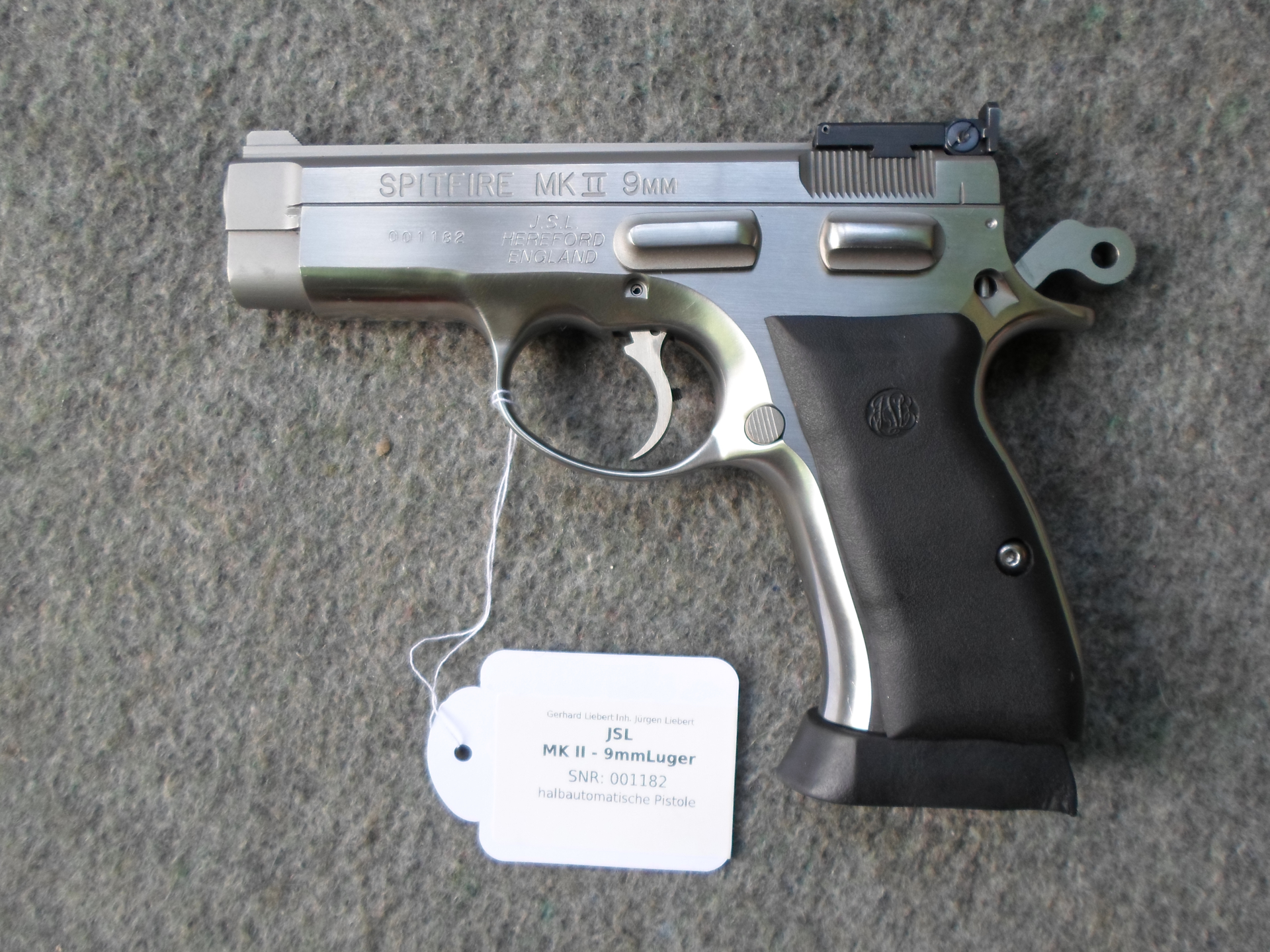 JSL Spitfire MK II, Kaliber 9 mm Luger, mit Wechselsystem – Bild 2
