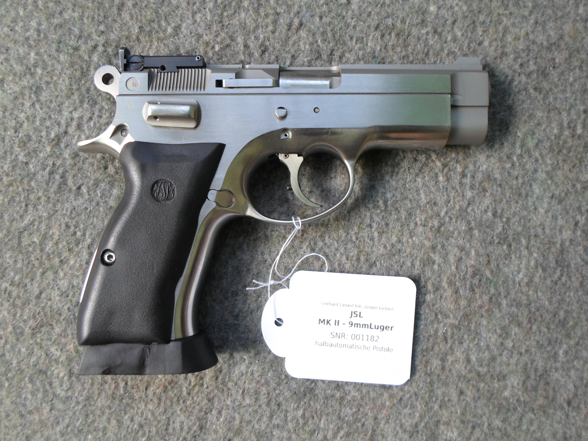 JSL Spitfire MK II, Kaliber 9 mm Luger, mit Wechselsystem – Bild 1