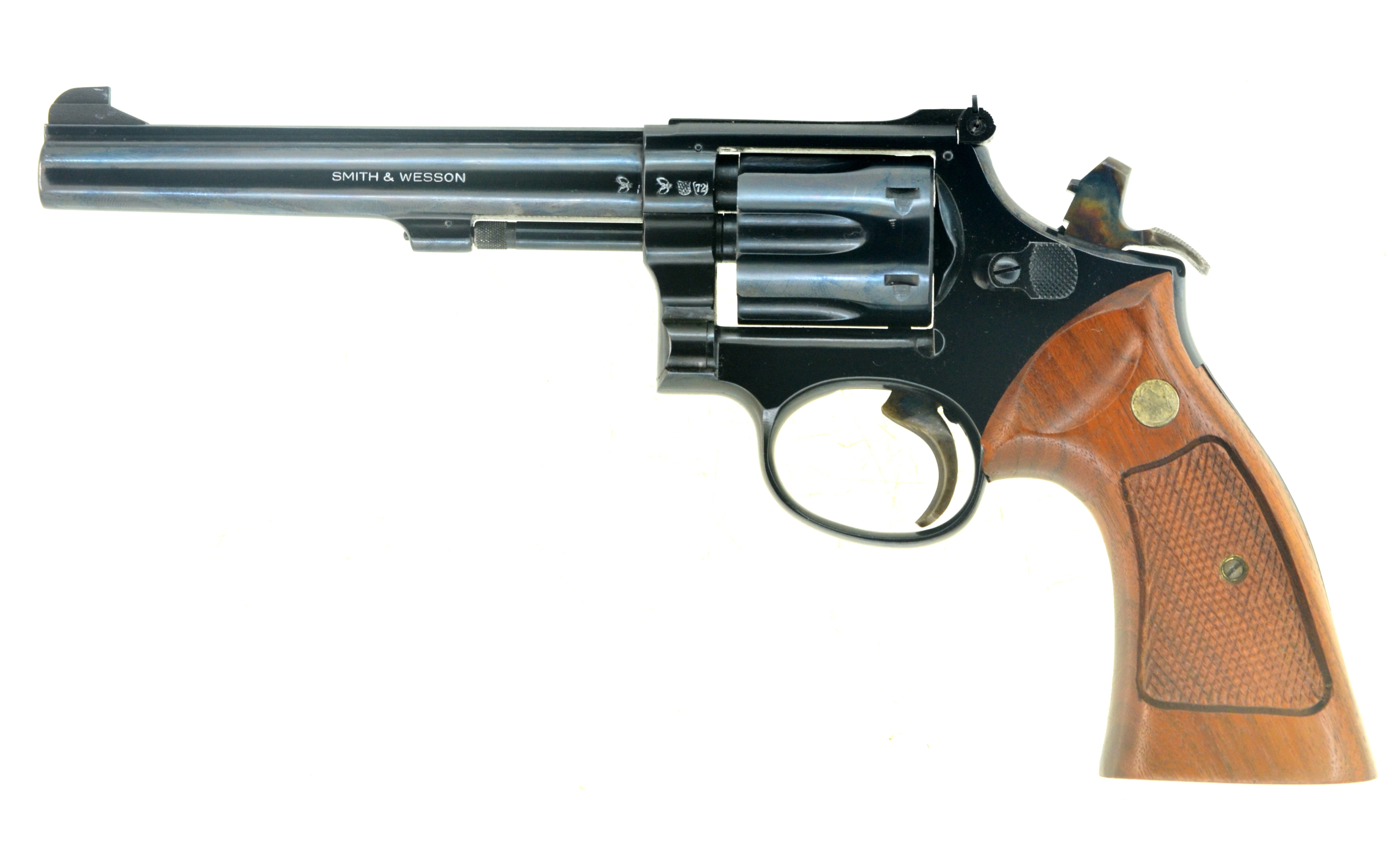 Revolver Sportrevolver Matchwaffe KK-Revolver Smith & Wesson Mod. 17-3 Kal. .22 l.r., Bj. 1972, 1a! – Bild 2