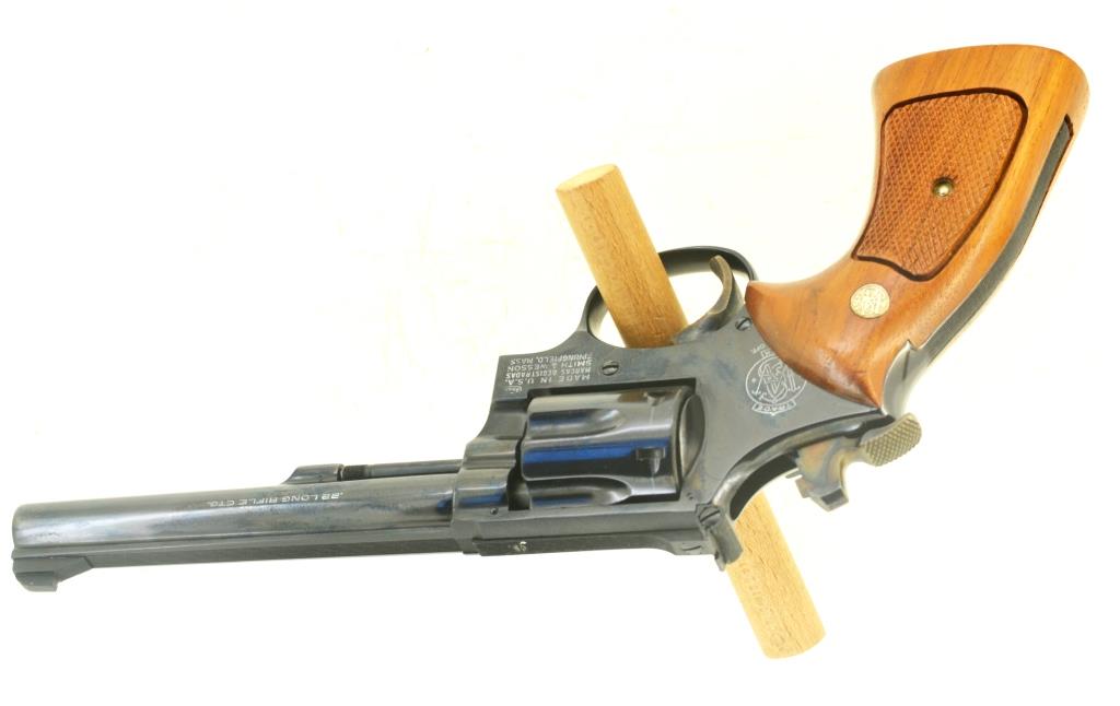 Revolver Sportrevolver Matchwaffe KK-Revolver Smith & Wesson Mod. 17-3 Kal. .22 l.r., Bj. 1972, 1a! – Bild 5