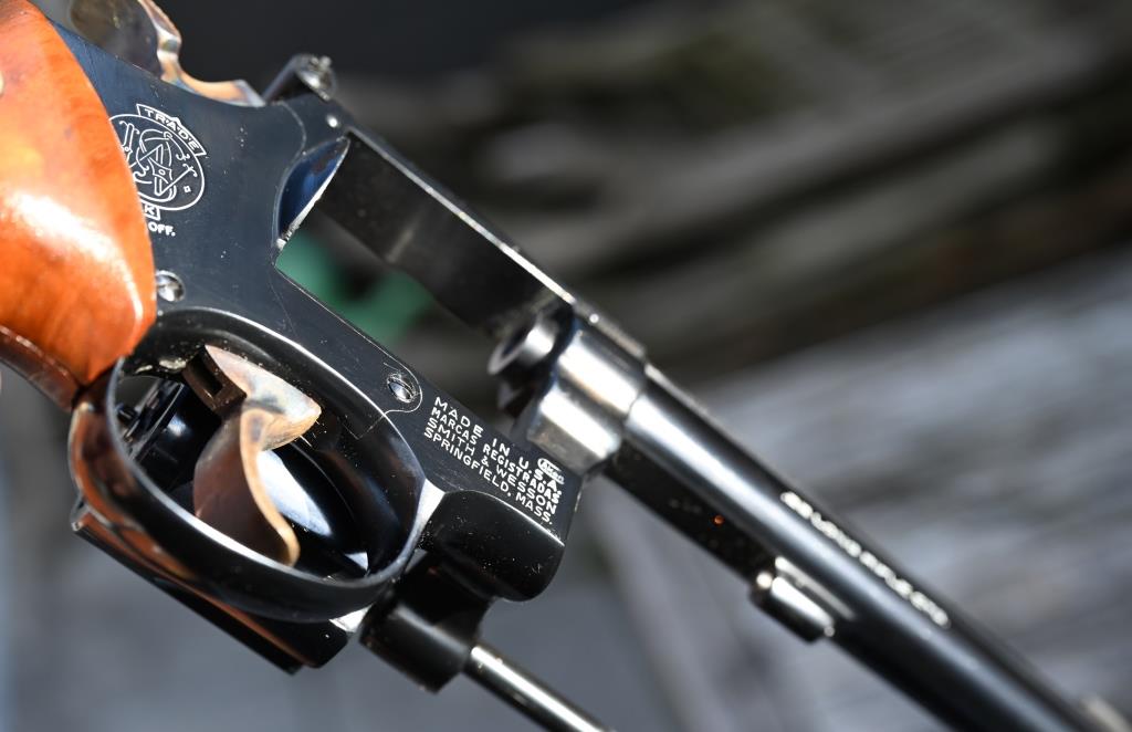 Revolver Sportrevolver Matchwaffe KK-Revolver Smith & Wesson Mod. 17-3 Kal. .22 l.r., Bj. 1972, 1a! – Bild 6