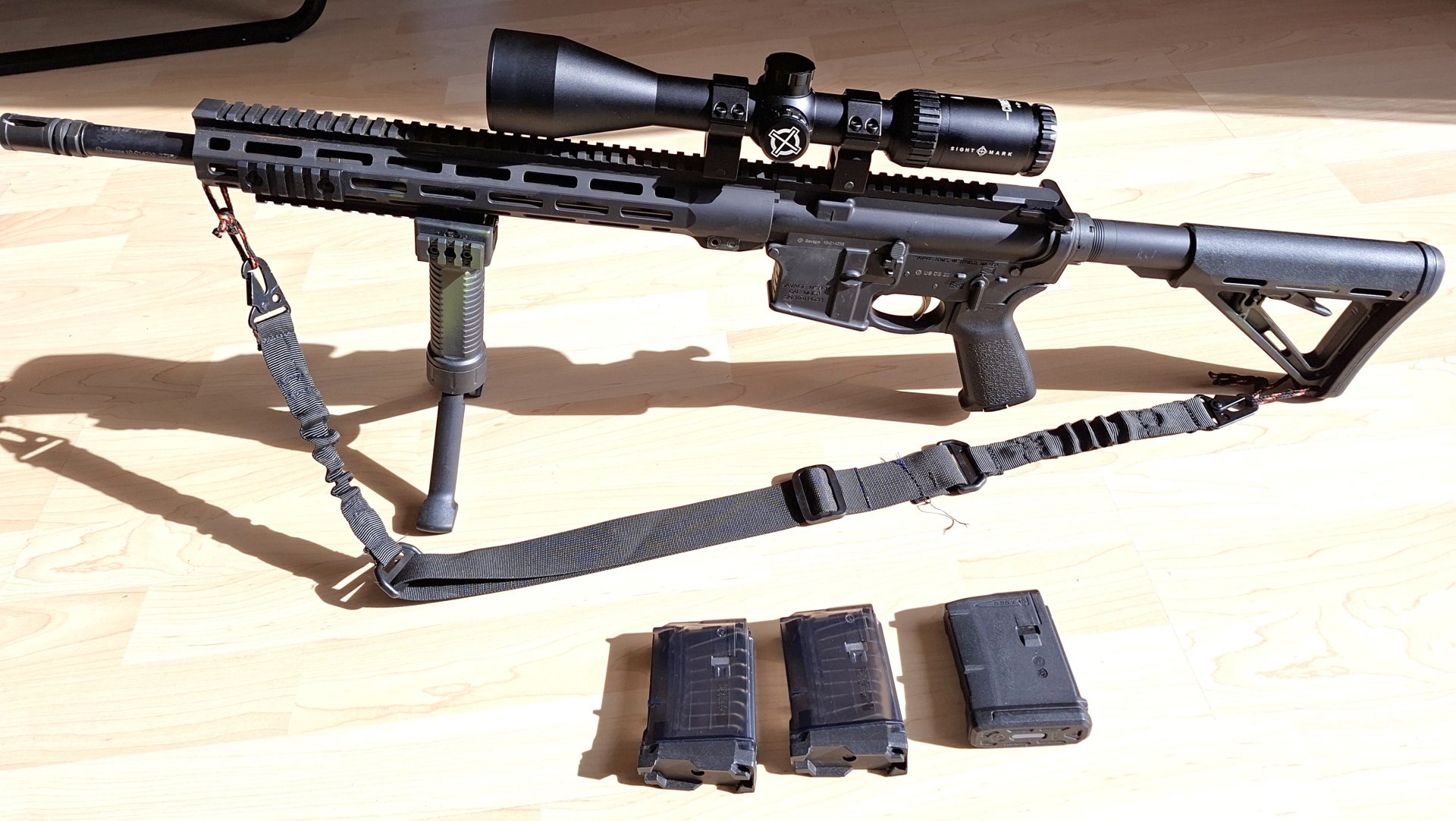 Selbstladegewehr AR15 Savage MSR15 Recon 2.0 mit ZF 3-9x50 – Bild 1
