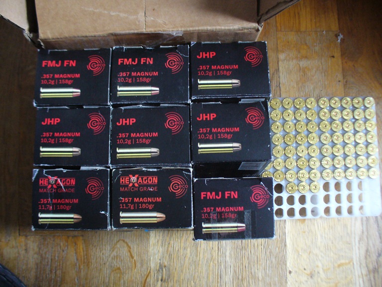 500+ Hülsen .357 Magnum Geco – Bild 1