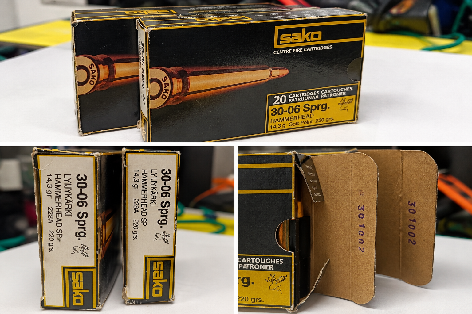 Sako Hammerhead 30-06 Spring 220 Grains – Bild 1