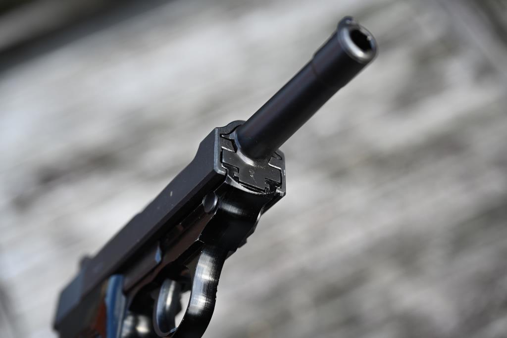 Pistole P 38 Dienstwaffe Militärpistole Carl Walther P38 Kal. 9 mm Luger Bj. 1969, sehr schön! – Bild 5