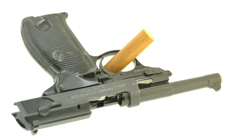 Pistole P 38 Dienstwaffe Militärpistole Carl Walther P38 Kal. 9 mm Luger Bj. 1969, sehr schön! – Bild 6