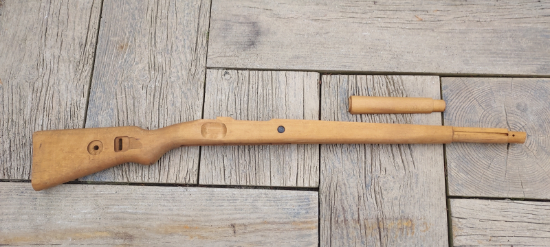 GewehrSchäft, Mauser K98 , kolben frühe Art des BeschlagensTOP Repro !!! – Bild 2