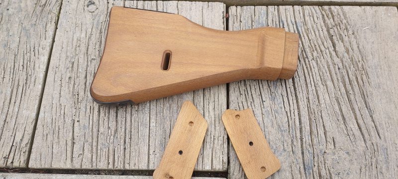 GewehrSchäft Stg44/ MP43 , kolben mit griffschale,holz - TOP Repro !!! – Bild 2
