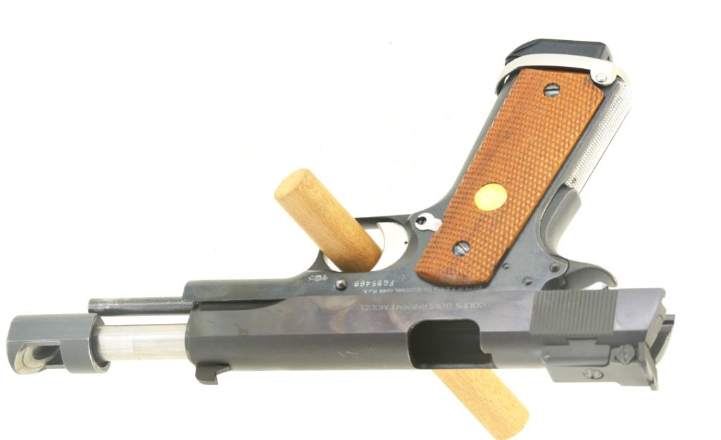 Pistole Sportwaffe Matchpistole Colt Government Mark IV Series 70 Kal. .45 ACP Bj. 1990 – Bild 6