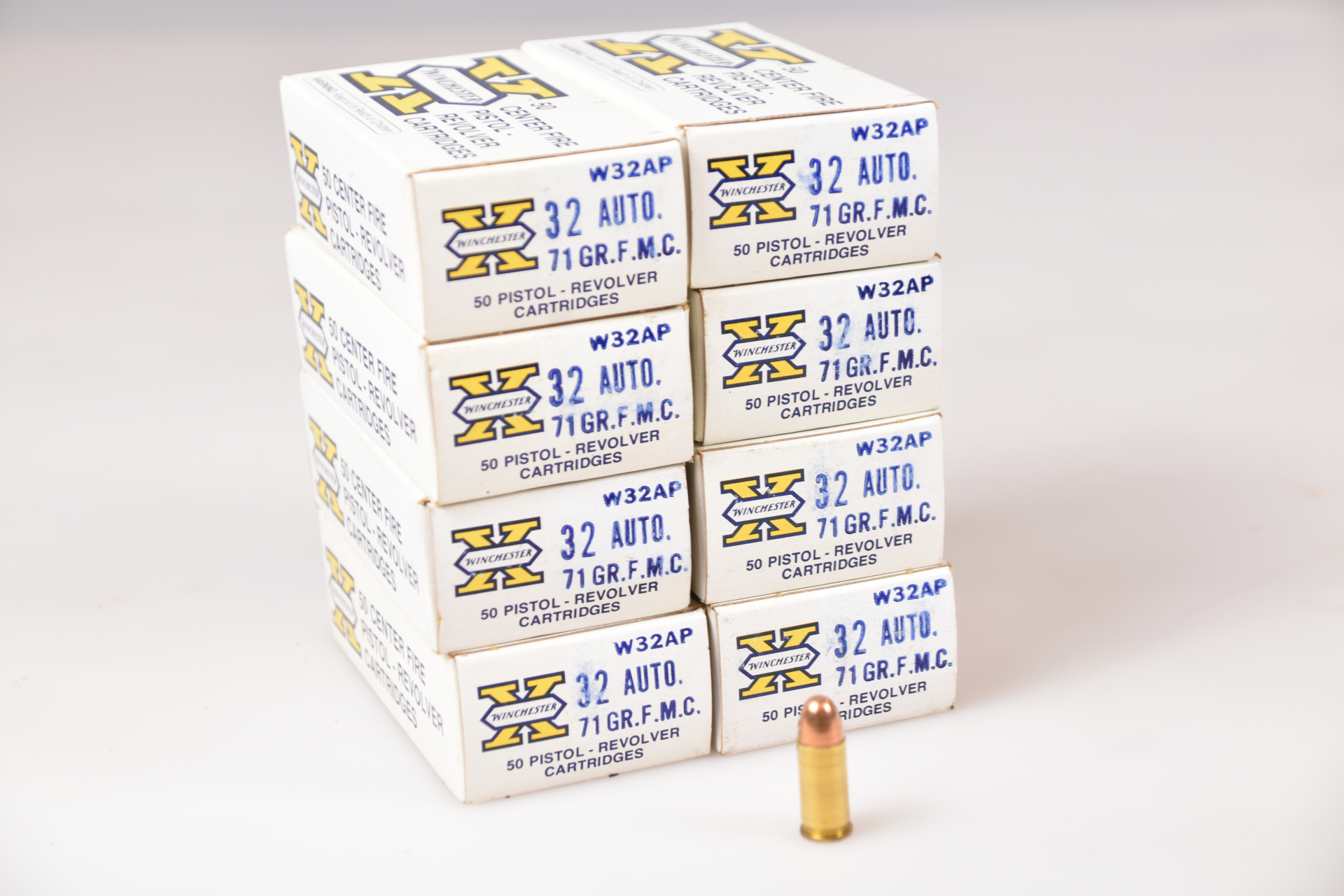 Munition 400 Schuss Winchester .32 Auto 71gr VM – Bild 1