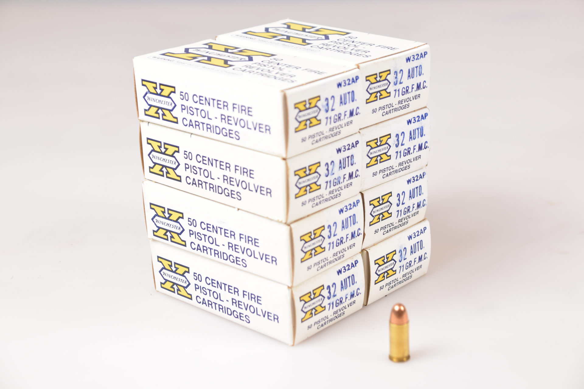 Munition 400 Schuss Winchester .32 Auto 71gr VM – Bild 2