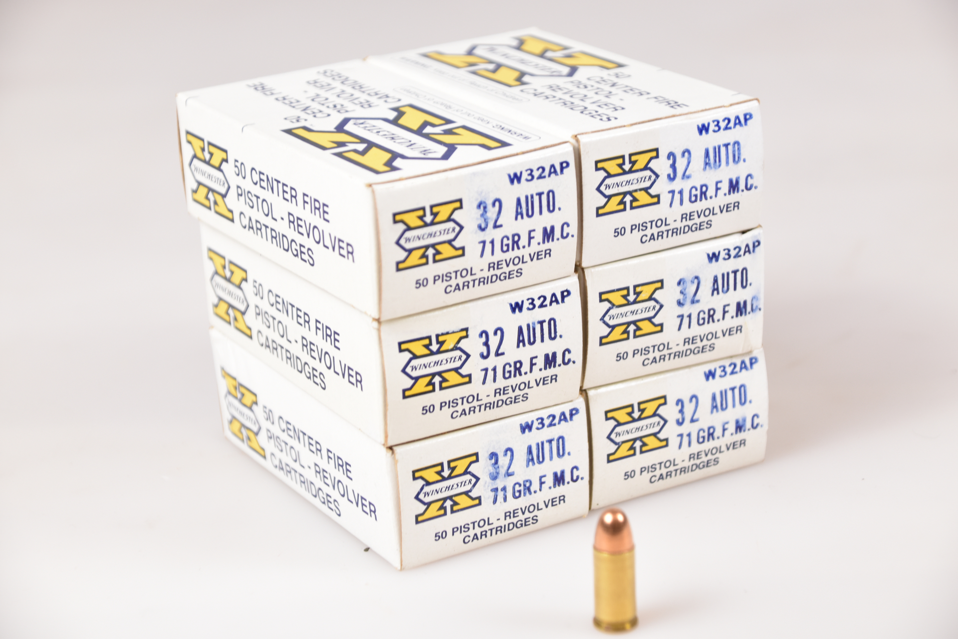 Munition 300 Schuss Winchester .32 Auto 71gr VM – Bild 1
