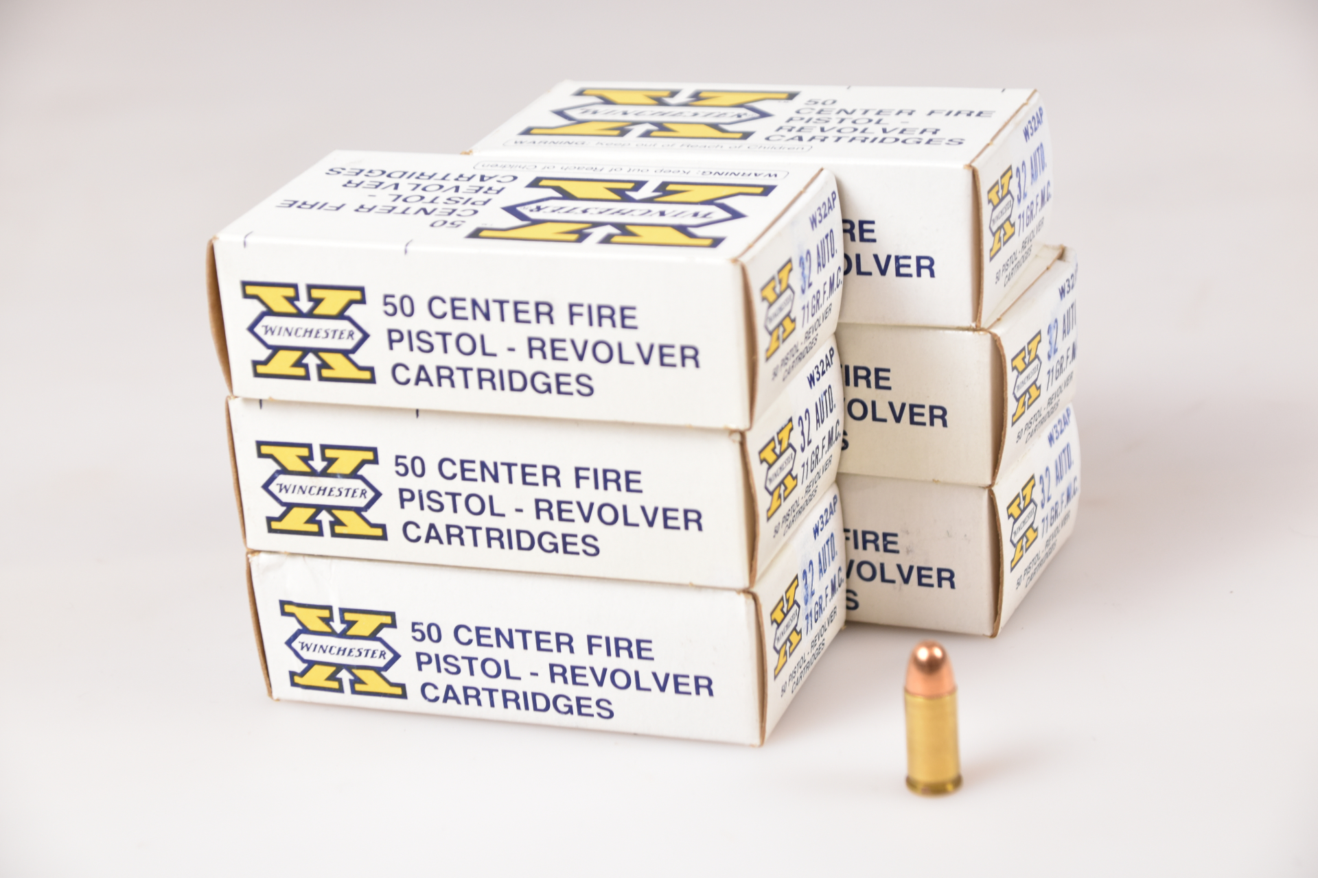 Munition 300 Schuss Winchester .32 Auto 71gr VM – Bild 2