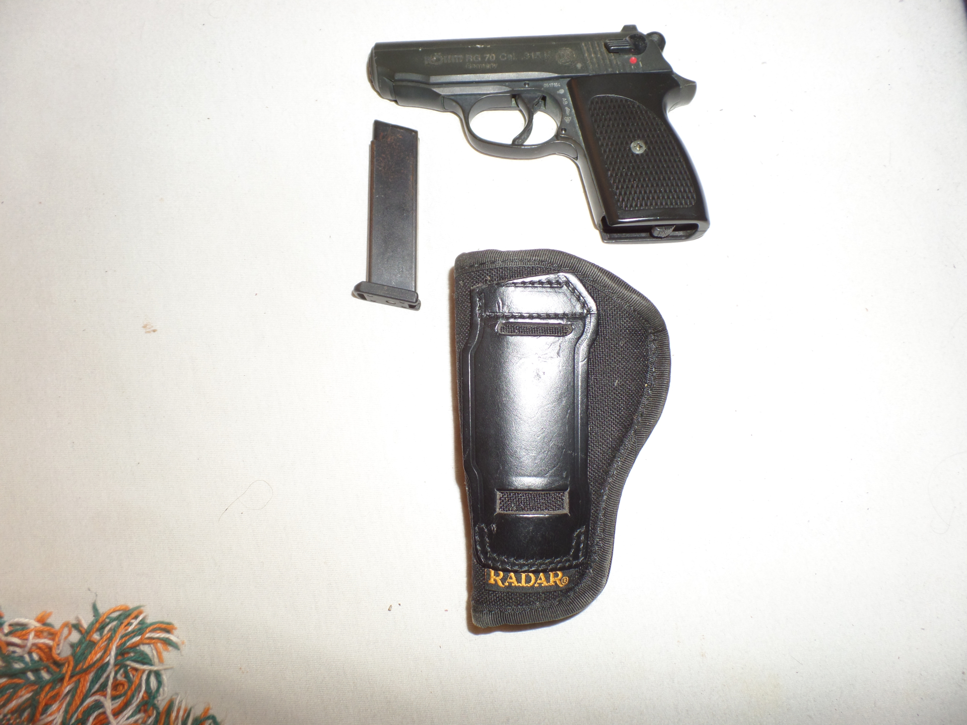 Röhm RG 70 Schreckschuss Gaspistole - Die Röhm RG 70 ist eine Gaspistole im Kaliber.315 – Bild 1