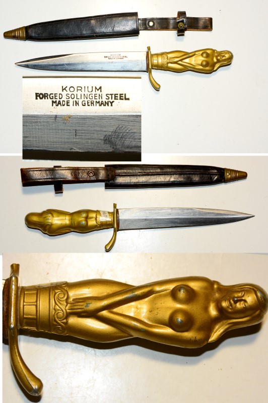 deutsches Kampfmesser, wie WK1 Muster, Export – Bild 1