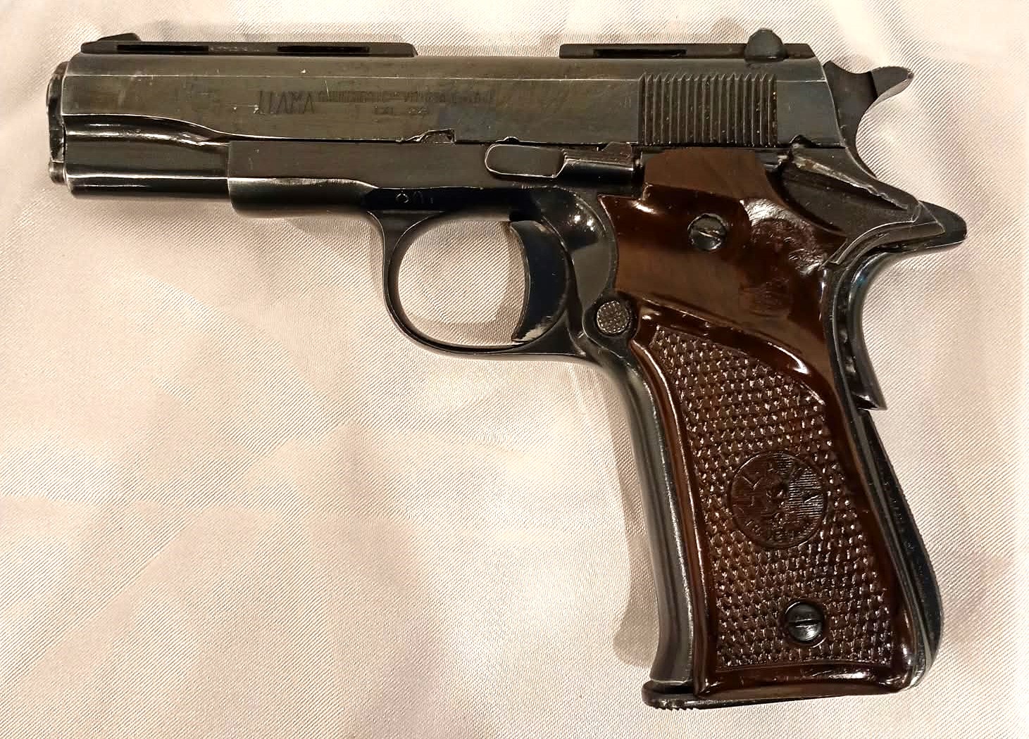 Llama Pistole Kal .22 lfb long rifle Gabilondo Eibar Spanien Colt Miniatur 1911 Kopie – Bild 1