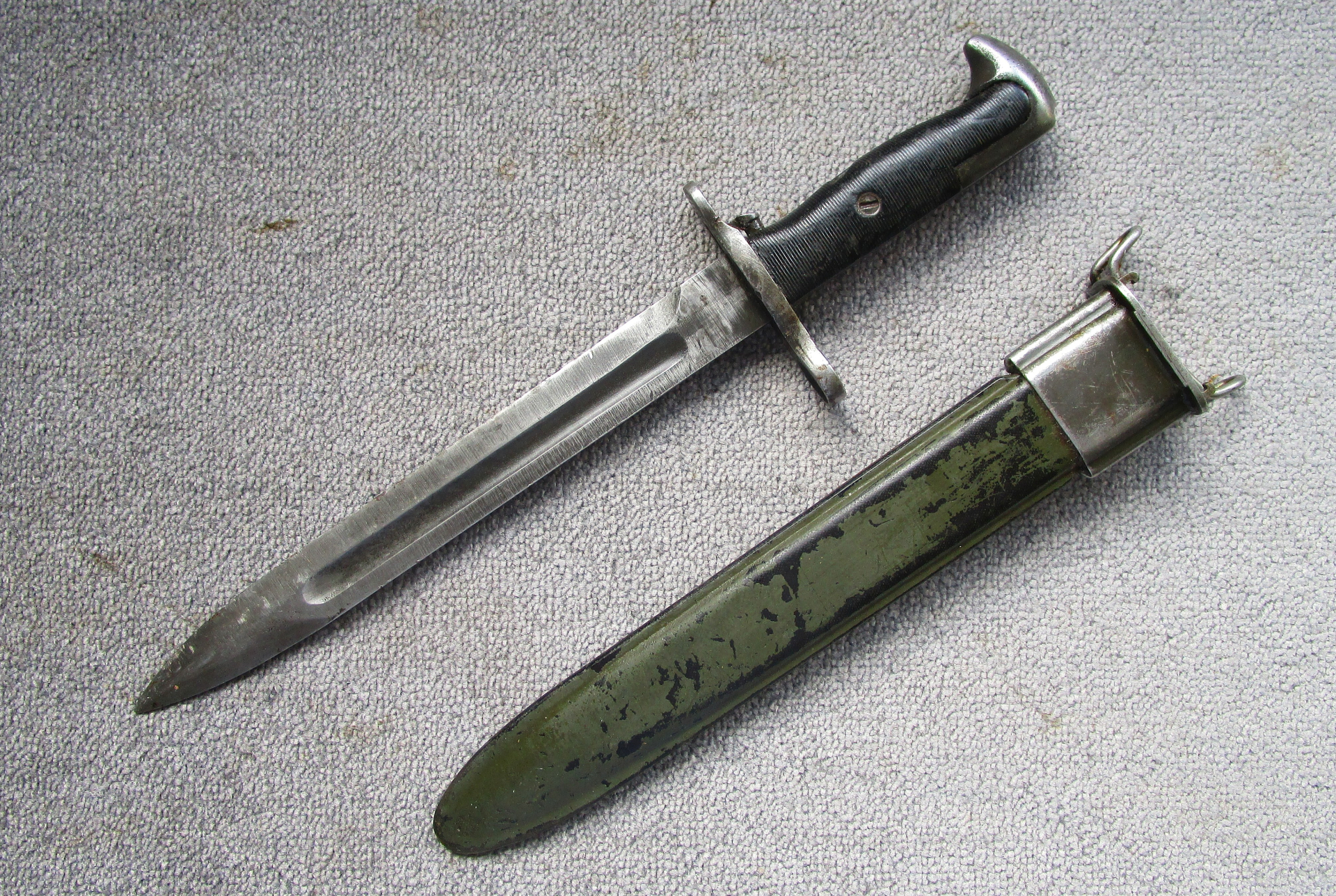 Bajonett Seitengewehr für US Garand M1 Hersteller UC Utica Cutlery Company 2WK Fertigung nicht Carbi – Bild 1