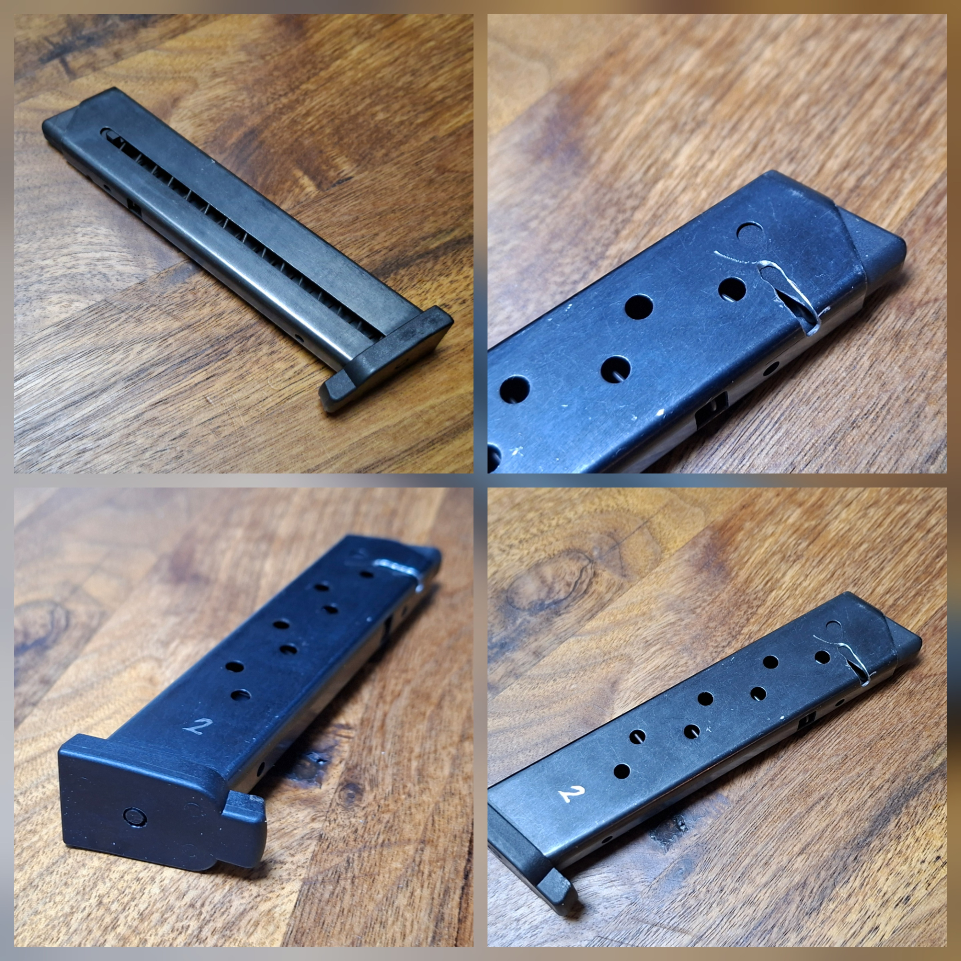 Röhm RG88/96 Magazin 9-SCHÜSSIG 9mm P.A.K. Schreckschuss Pistole Umarex Zoraki – Bild 1