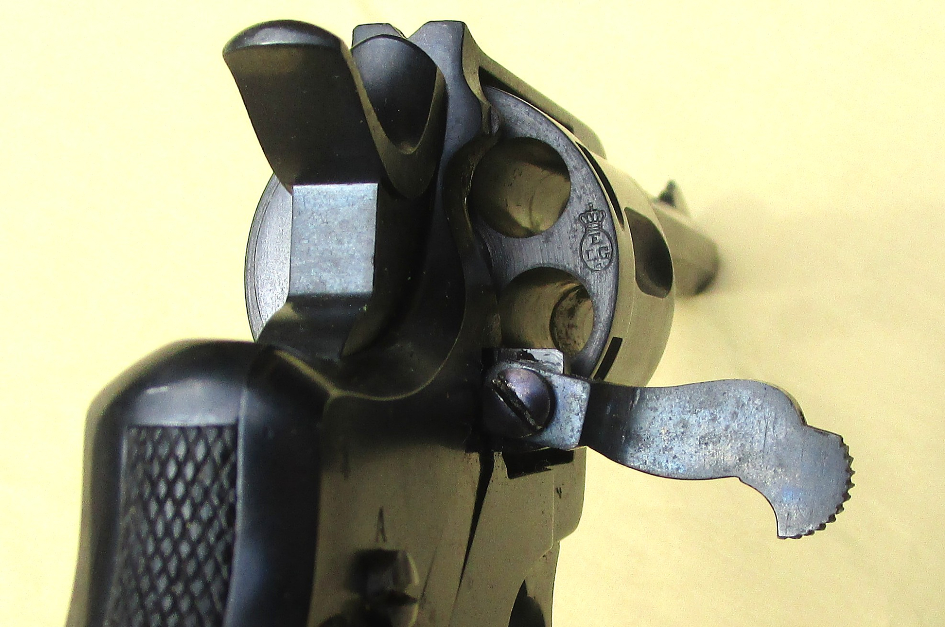 Nagant Revolver M1893 Norwegische Marine m/93 nummerngleich Kal.7,5mm – Bild 4