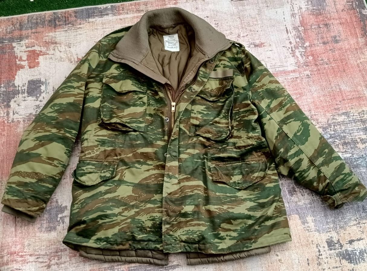 Original Griechische Tarnjacke Kampfjacke Größe XXL – Bild 1