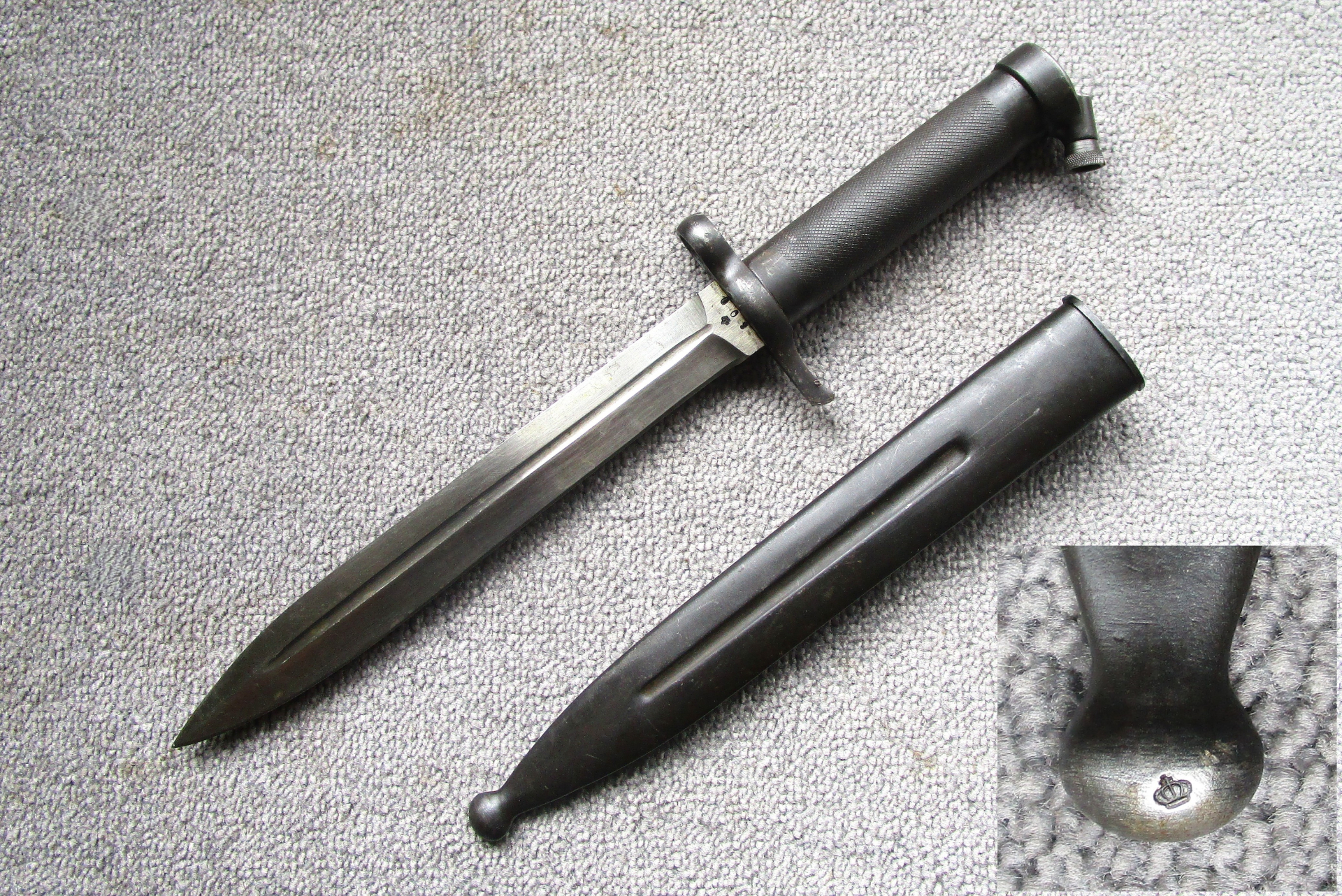 Bajonett Seitengewehr Schwedenmauser M1896 M/96 E.J.A.B. nicht K98k K43 P38 – Bild 2