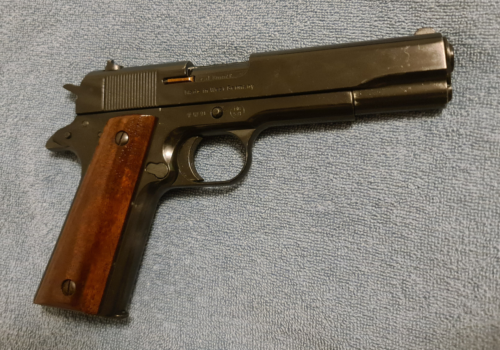 Reck GOVERNMENT Mod. 8mm , PTB 531 , Cal. 8mm PAK , sehr schöner Zustand – Bild 1