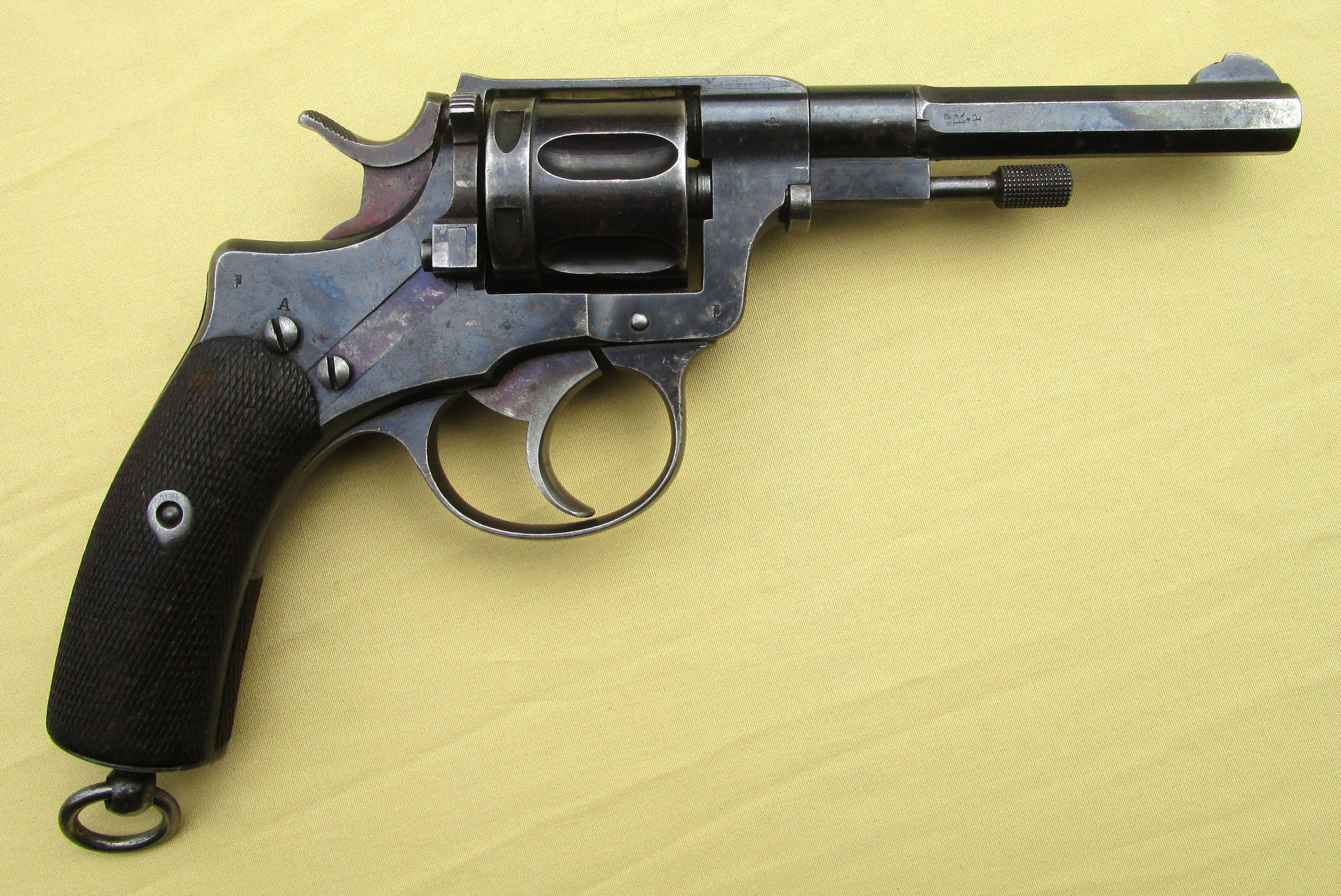 Nagant Revolver M1893 Norwegische Marine m/93 nummerngleich Kal.7,5mm – Bild 2