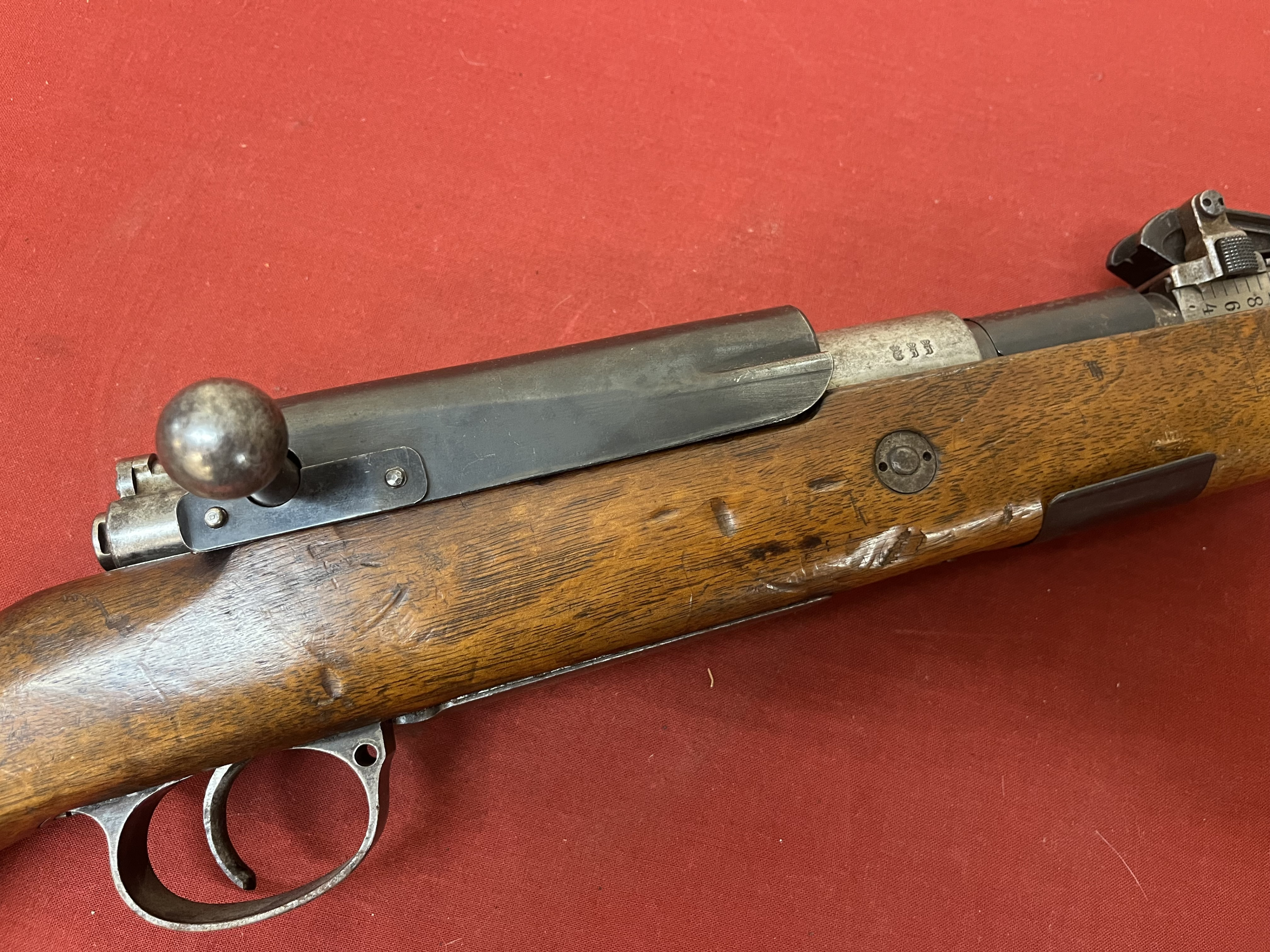 Verschlussschutz / Staub- und Schlammschutz für Gewehr 98 – Weissenburger-Typ – Reproduktion – Bild 2