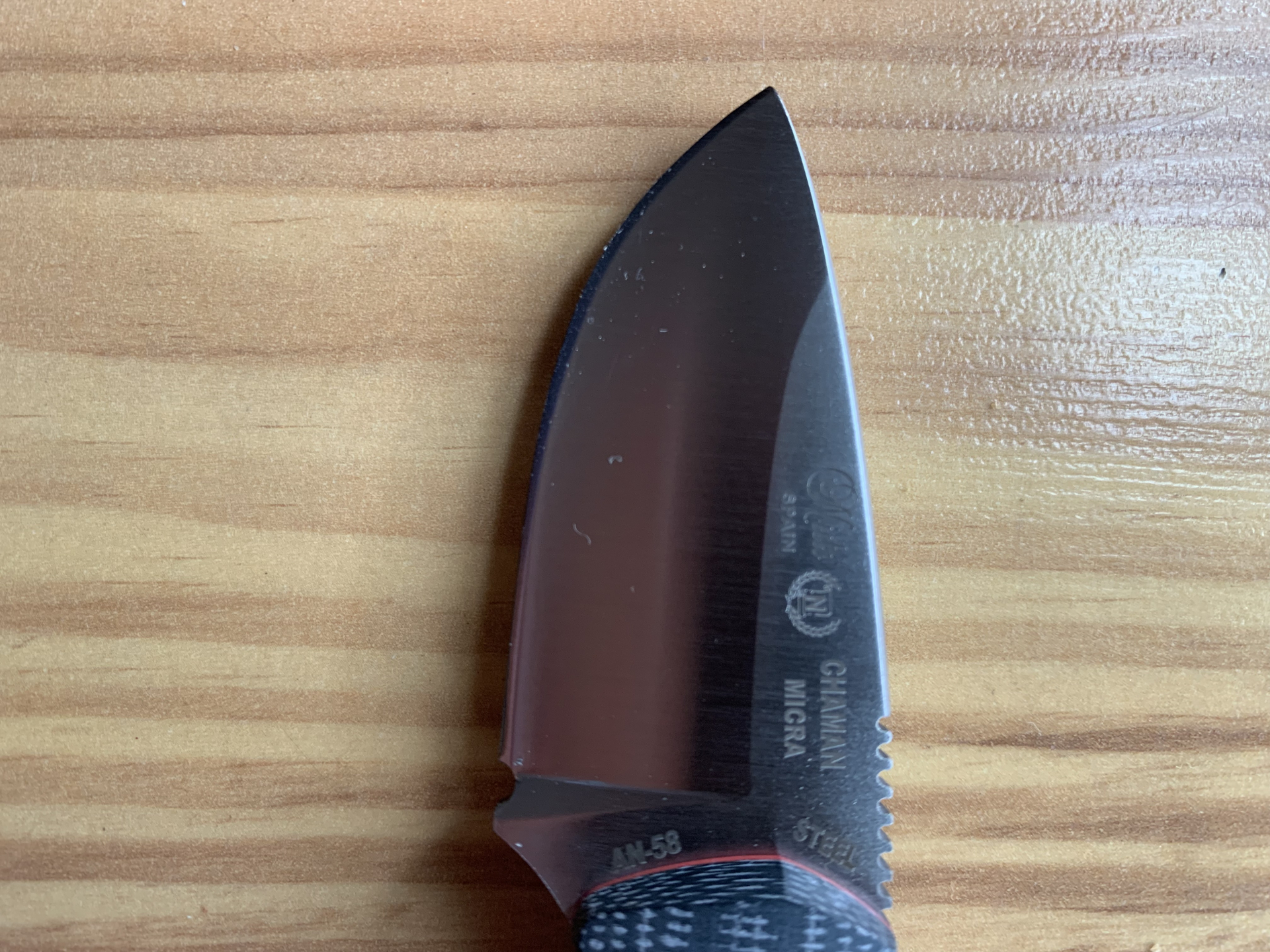 NIETO Neck-Knife "CHAMAN MICRA" in Full-Tang-Bauweise – Bild 6