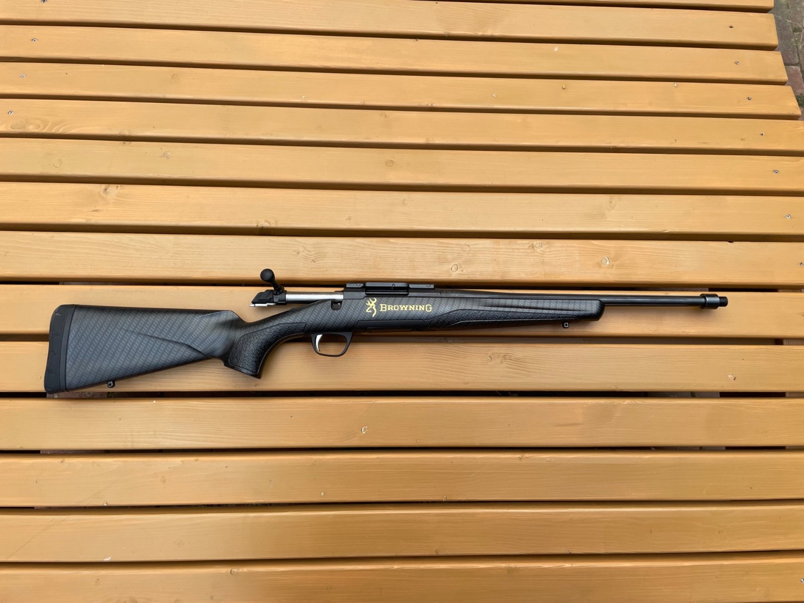 Browning X-Bolt .223 Rem. Kannelliert M15x1Dentler Basis – Bild 1