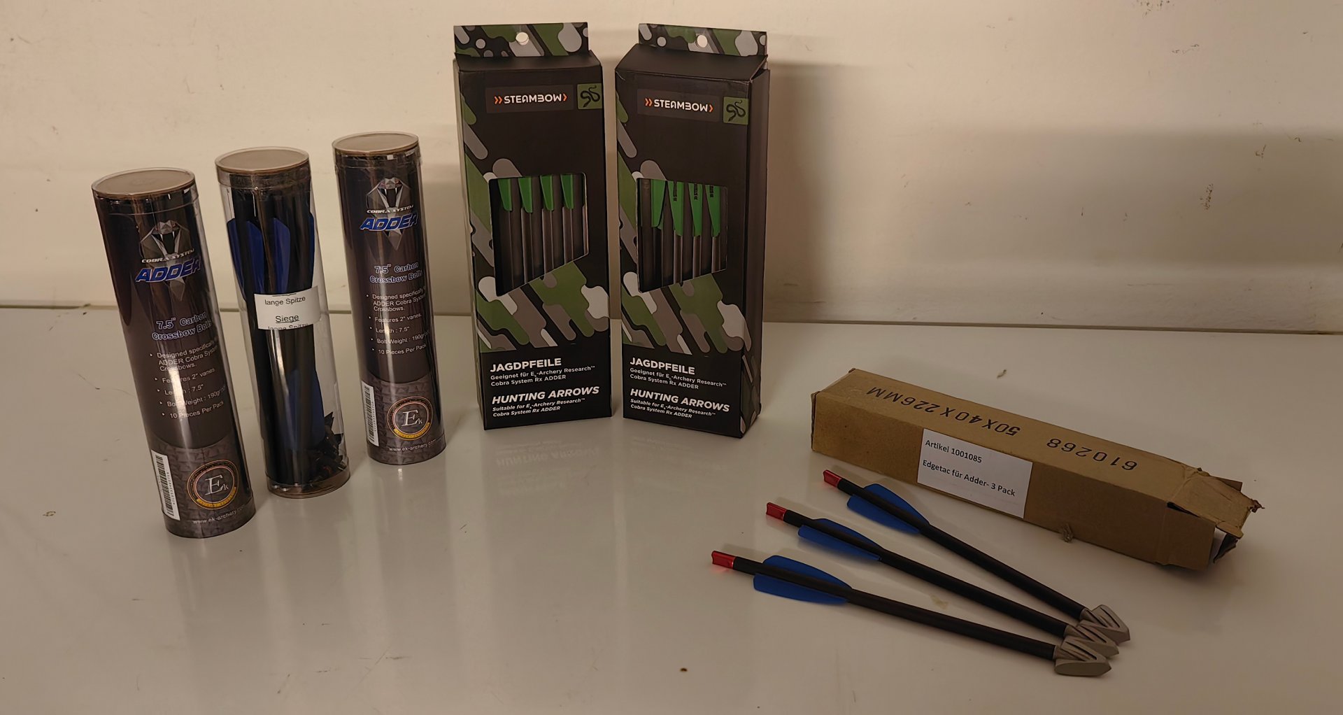 EK Archery Cobra Siege 300 + Cobra Adder + Zubehör – Bild 3